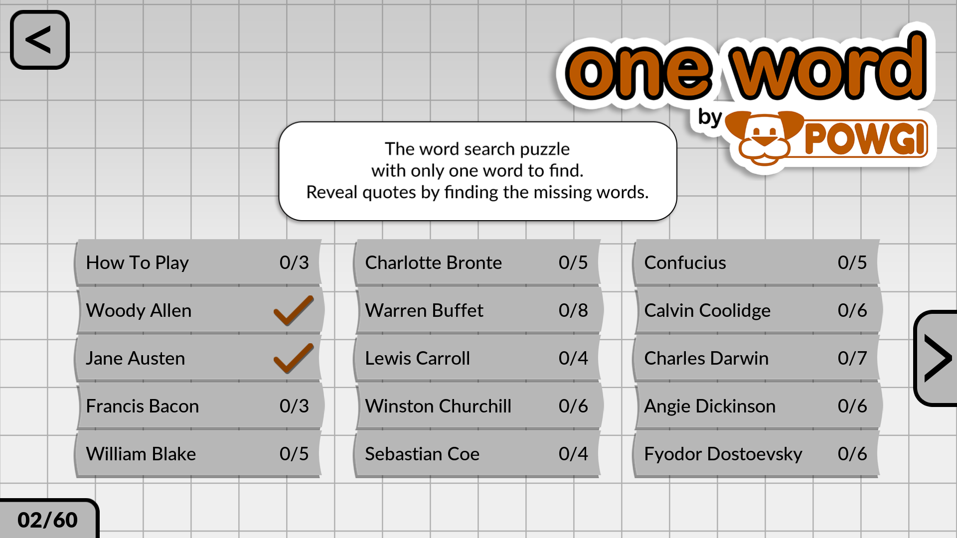 Word Puzzles by POWGI - Imagen 8
